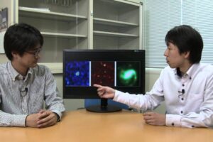 Huge explosion hidden in dust - gamma ray burst generation environment explored with ALMA